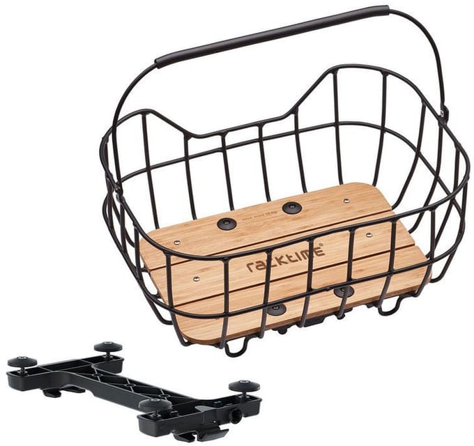 Racktime Bask It Breese 2.0 Achtermand 25l Zwart