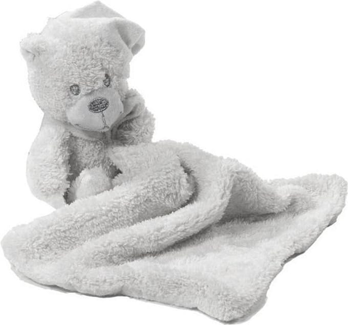 Gamberritos Knuffeldoekje 23 Cm Beer Grijs