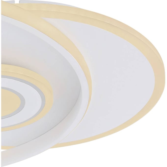 Globo - plafonniere - Roderick - wit - metaal - LED - 48442-50