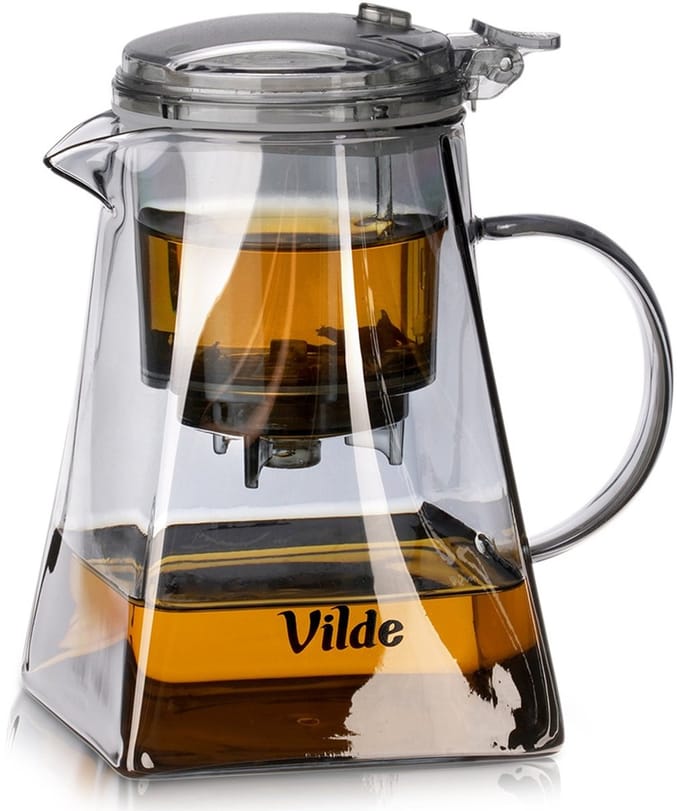 Vilde Theepot Glas - 0,88 l - Transparant
