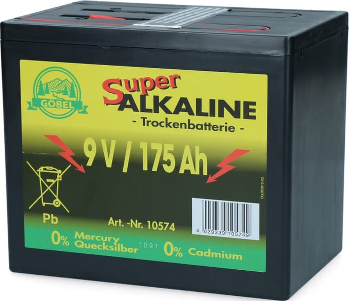 Excellent Batterij Durobat 9V 175 Ah