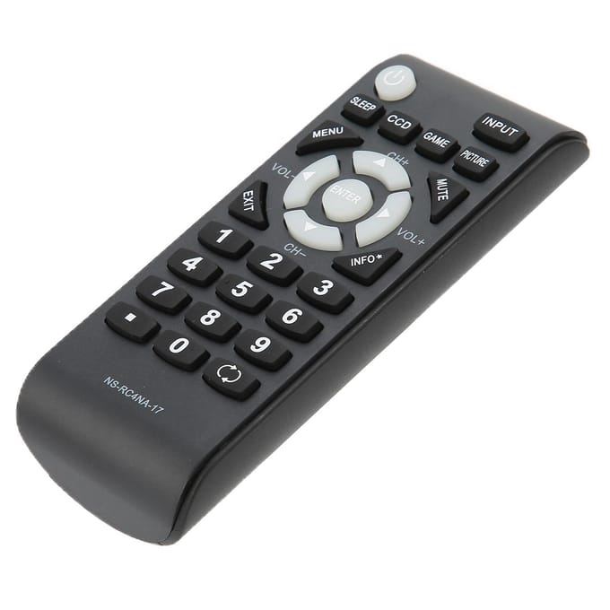 Télécommande TV LCD de Remplacement Convient pour Insignia NS ?24D310NA17 NS ?24D510MX17 NS ?24D510NA17 black