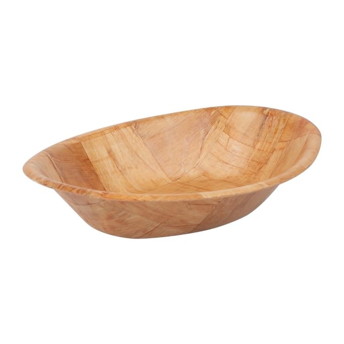 Sunnex ovale Houten Schaal 30x23cm