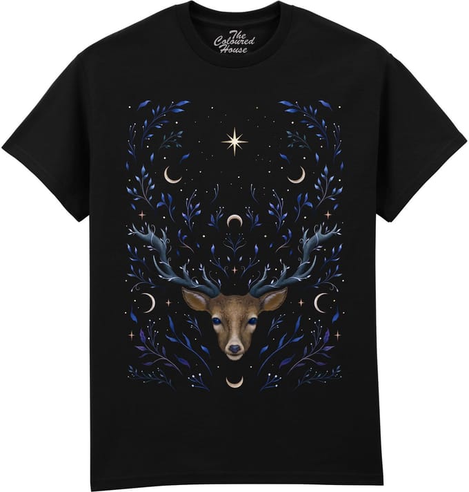 Hert Deer Dream The Coloured House T-shirt S