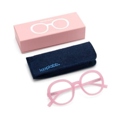Looplabb leesbril sterkte +2,00 model jane licht roze