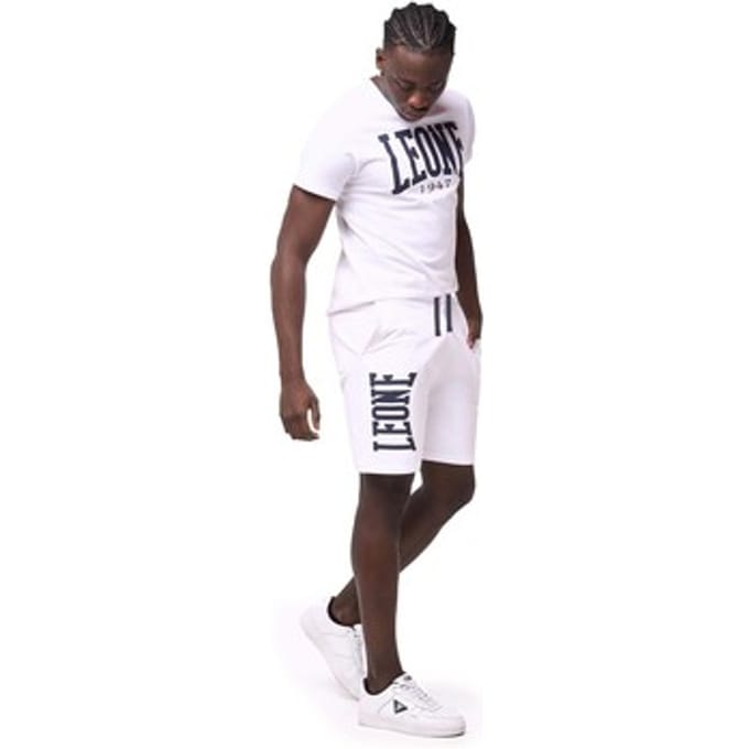 Korte Broek Leone 1947 Man Bermuda Big Logo