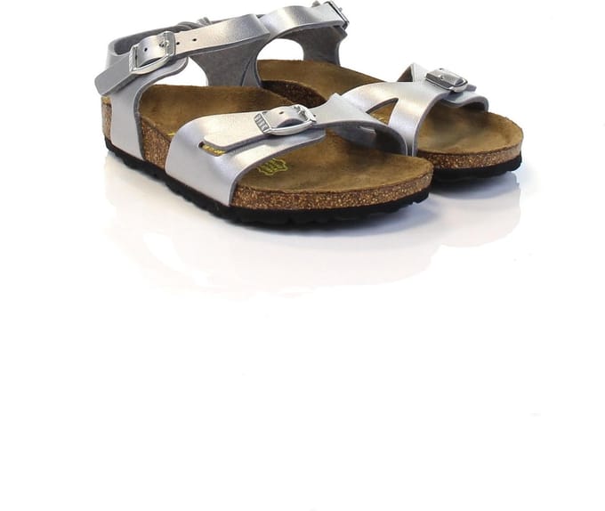 Birkenstock Meisjes Sandalen - Silver - Maat 30