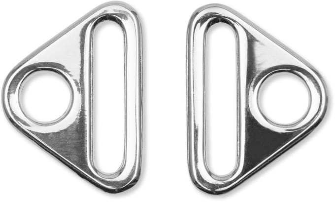 PRYM Driehoek-ring.met gleuf 25mm zilverkleurig 615832 - Prym