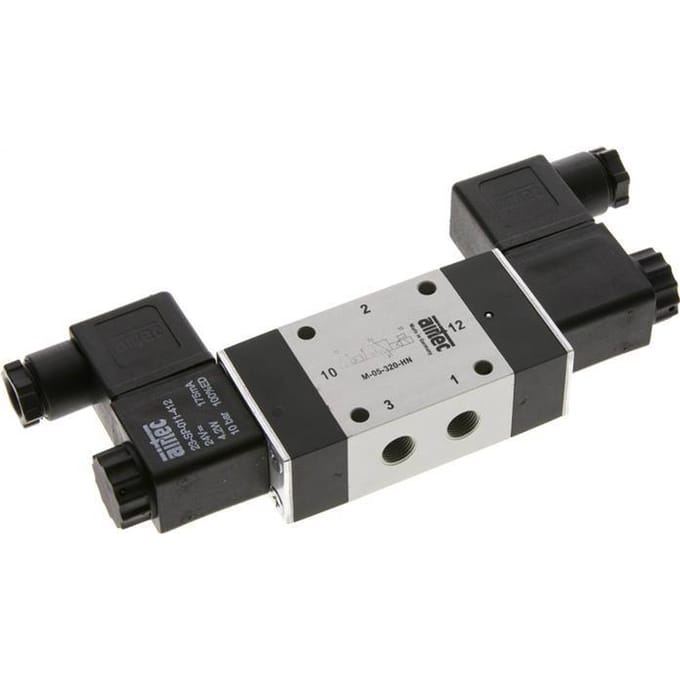 3/2 G1/8'' Bi-Stabiel Magneetventiel 24V DC 2-10bar/28-140psi Airtec