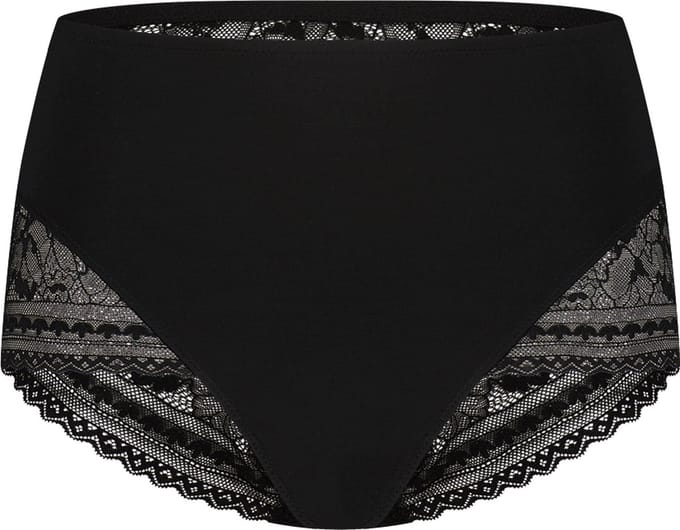 Ten Cate Secrets maxi met kant zwart voor Dames | Maat S
