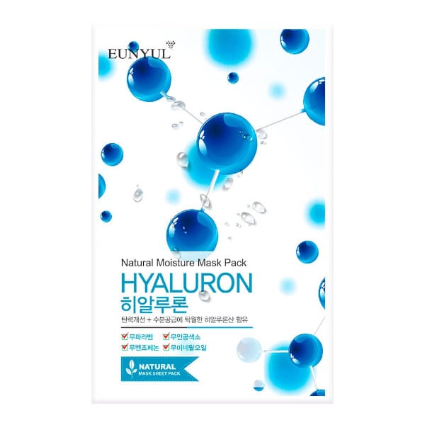EUNYUL - Natural Moisture Mask Pack - Hyaluron - 1stuk