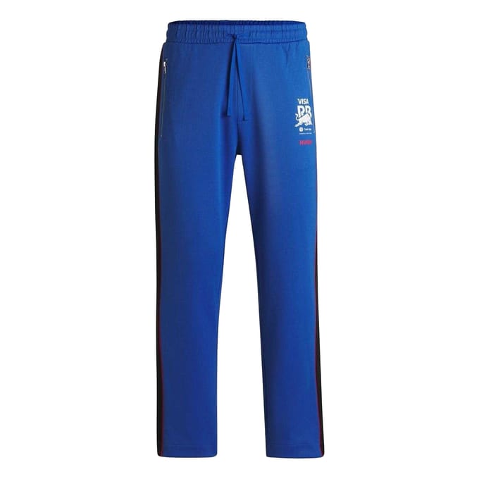 Hugo Racing Bulls-trainingsbroek voor heren (Medium Blauw)