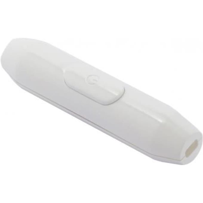 Chacon Snoerschakelaar 1P - 2A 250V - Max. 500W - Wit