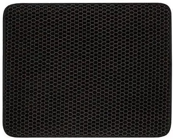 Kattenbakmat - Grit Opvanger - 45 x 60 - Waterdicht - Kattenmat Met Filter - Dubbele Laag