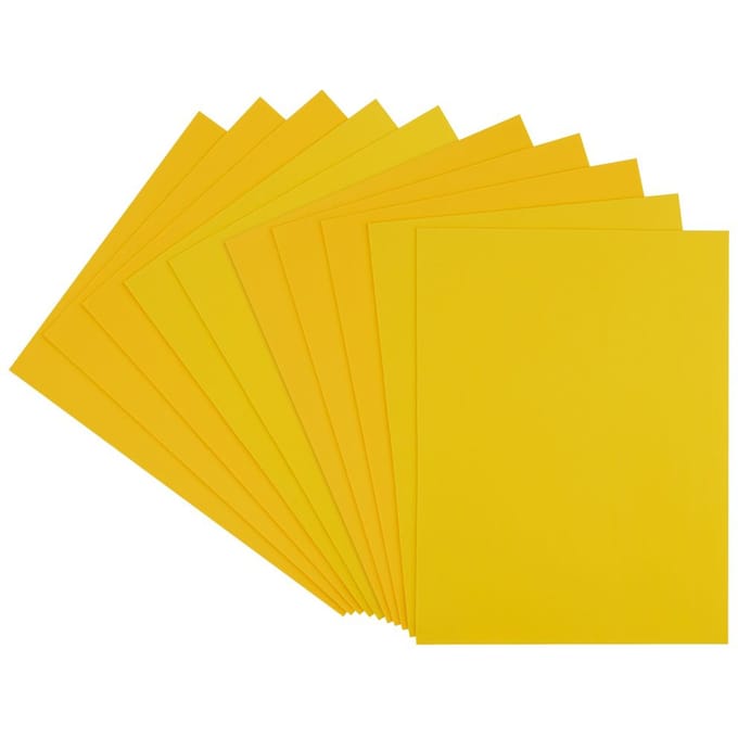VBS Foam rubber, 2 mm, 10 stuks - Maize