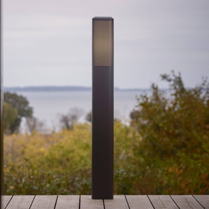 Nordlux Tuinpadverlichting Sidara 95 Seaside, zwart, aluminium, IP44, E27