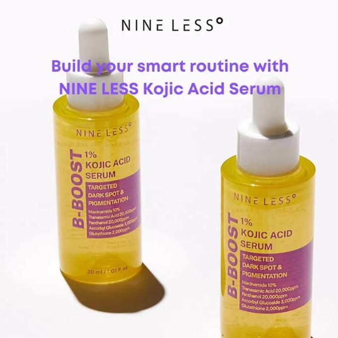 Nineless - Serum B-Boost - 1% Kojic Acid - Korean Skincare - 30 ml