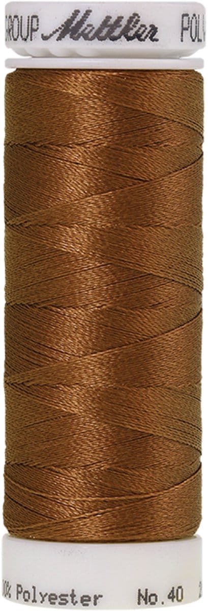 Mettler borduurgaren - Bruin - Nr 1154 - Polysheen - 200 meter