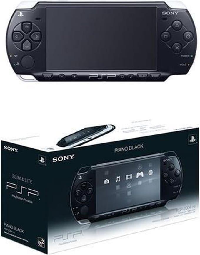 PSP Slim & Lite - Zwart