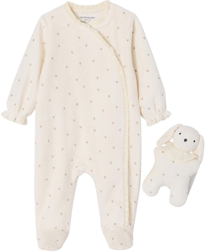 Vertbaudet Set met slaappakje en knuffel voor baby's