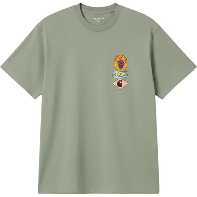 Carhartt Stacked Grapes T-shirt Groen