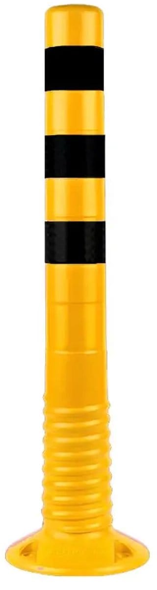 FLEXGUARD flexibele reflecterende afzetpaal - geel zwart | 75 cm
