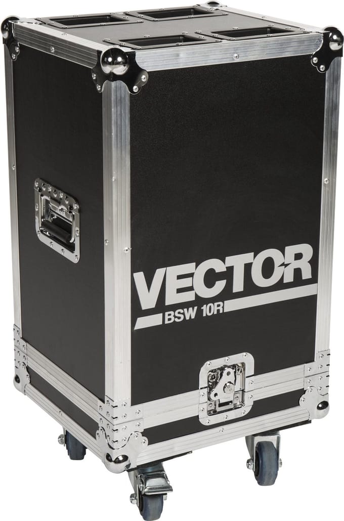 lightmaXX TOUR CASE 1x VECTOR BSW 10R - Voor moving heads