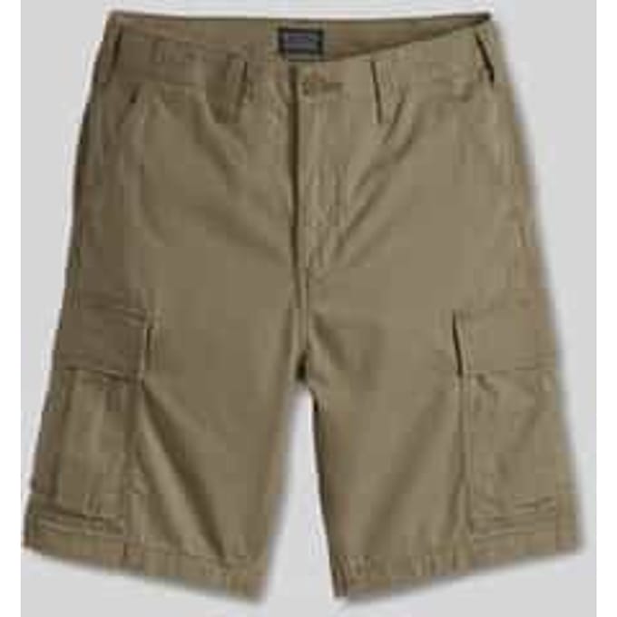regular fit cargoshorts van puur katoen