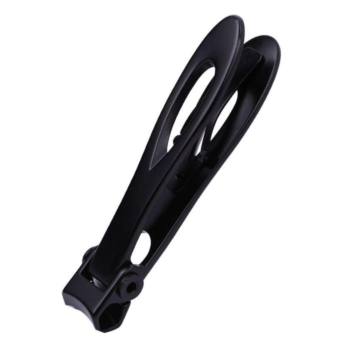 Coupe-ongles robuste et épais pour orteils, doigts larges et extra larges en acier inoxydable 1pcs noir