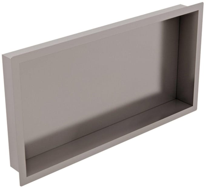 FugaFlow Eccelente Acces Inbouwnis badkamer - 30x60x7cm - Geborsteld RVS