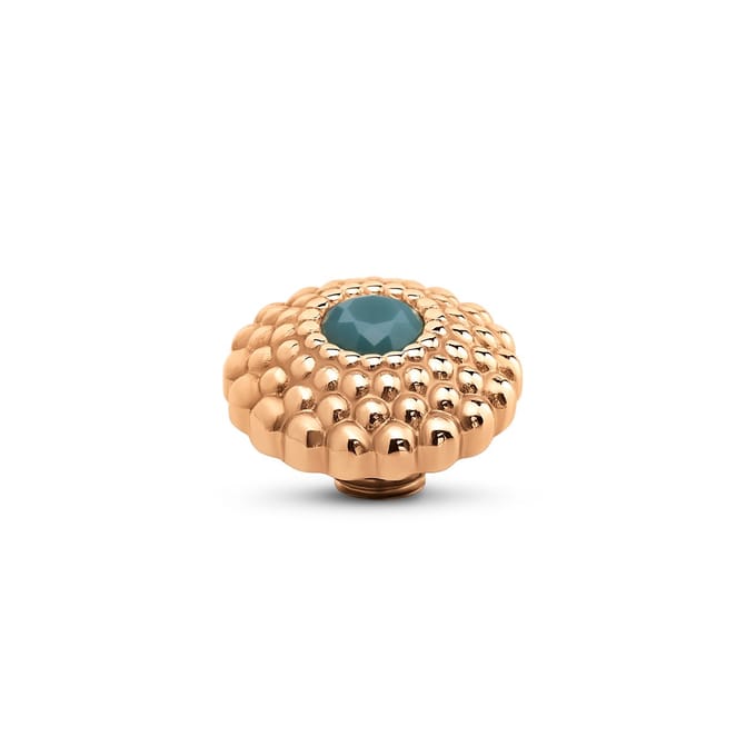 Melano Vivid Lotus CZ Steentje Retro Blue | Rosé