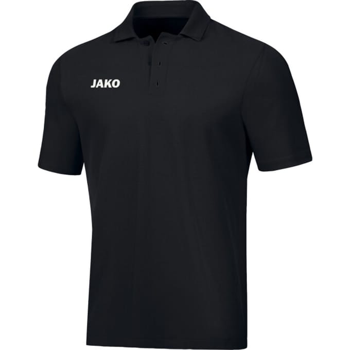 Jako Base Polo Dames - Zwart | Maat: 44