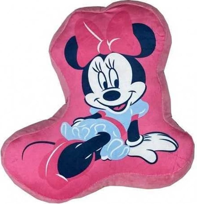 Carbotex Sierkussen Minnie Mouse Meisjes 35 Cm Polyester Roze