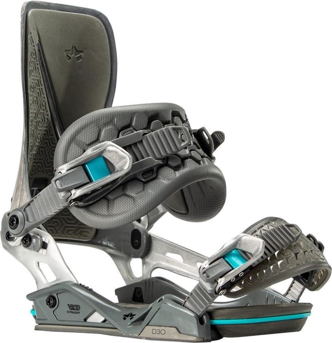 Rome Katana snowboardbindingen grey grain