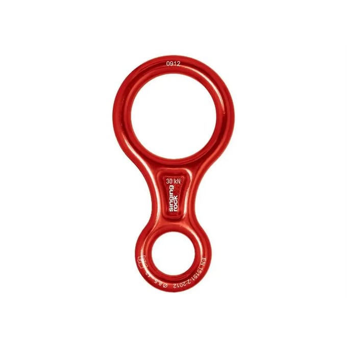 Geanodiseerde klimverzekering Singing Rock Figure 8 kN 30