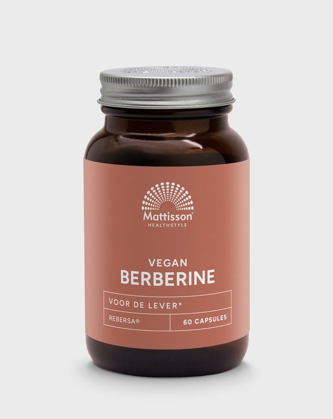 Mattisson - Berberine 500mg - Rerbersa - Berberis Aristate Zuurbes - Berberine Supplement - Voedingssupplement - 60 Capsules