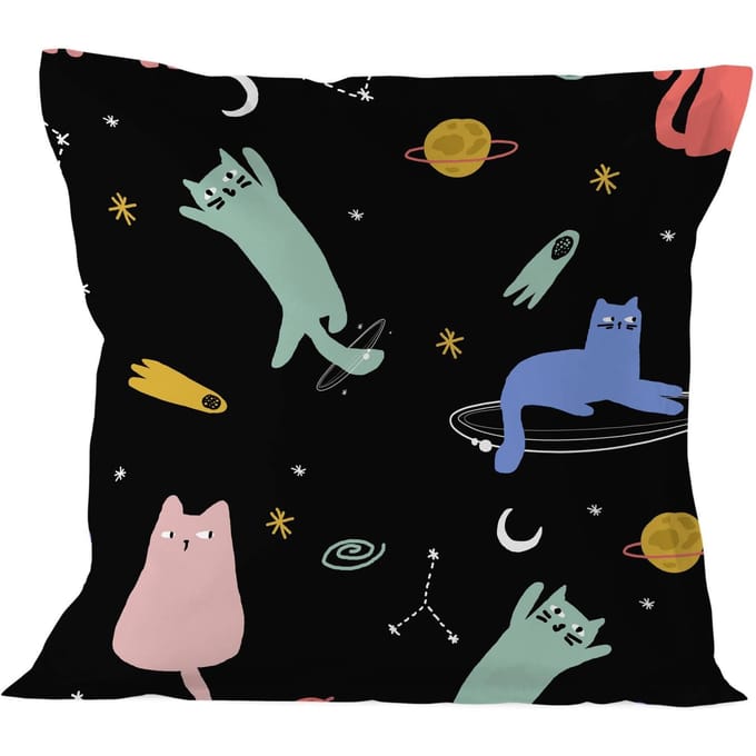 Kussensloop Cosmic Cats | Aware
