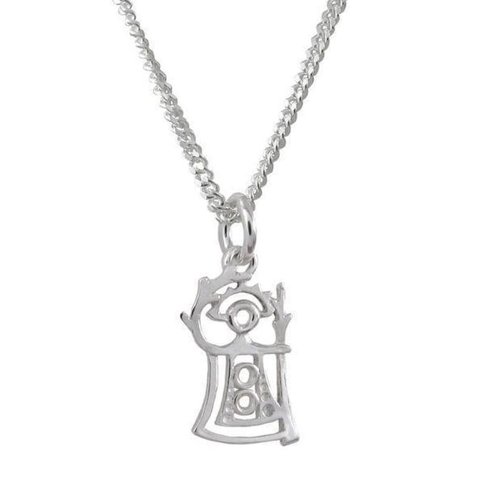 AuBor ®. Hanger. Zilver. "Akka" Godin van de vruchtbaarheid.