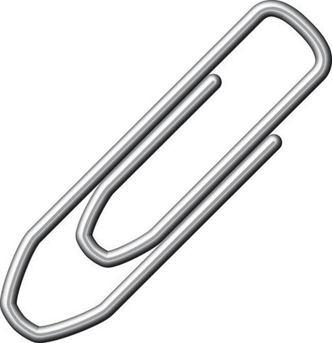 300 stuks kleine paperclips 21 mm