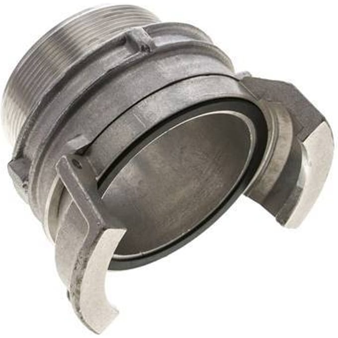 Guillemin DN 80 Aluminium Koppeling G 3'' Buitendraad Met Borgring