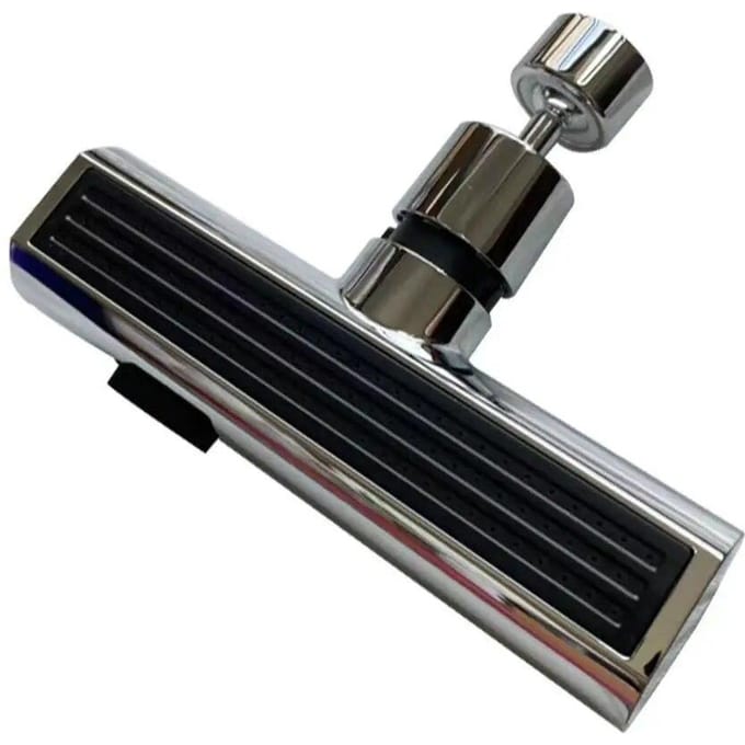 Robinet de cuisine cascade jet pulvérisateur tête pulvérisateur filtre diffuseur économie d'eau buse robinet connecteur mélangeurs robinet accessoire argenté