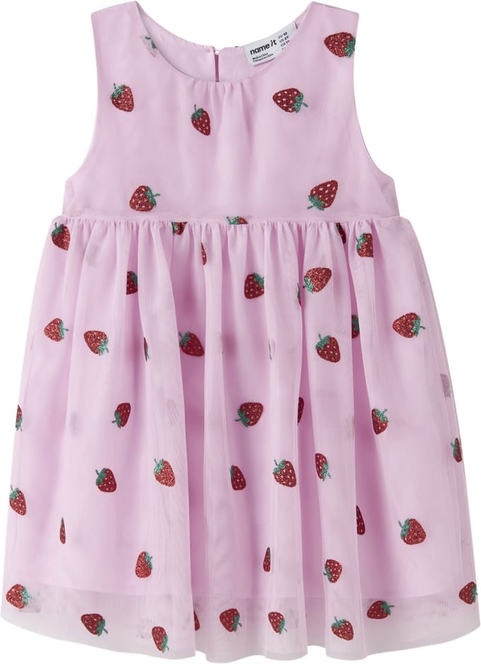 NAME IT NMFVABOS SPENCER Meisjes Jurk - Maat 110