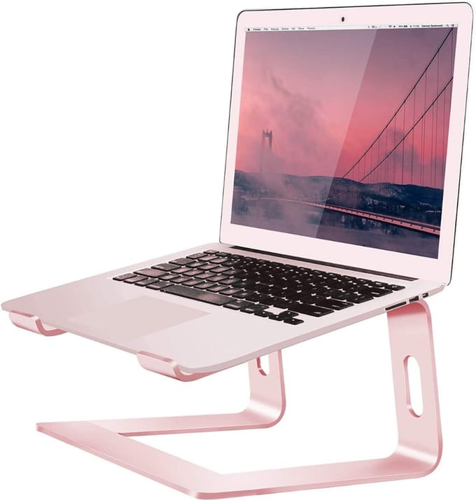 VELTRR® Laptop Standaard - Laptop Stand - Verhoging - Roze