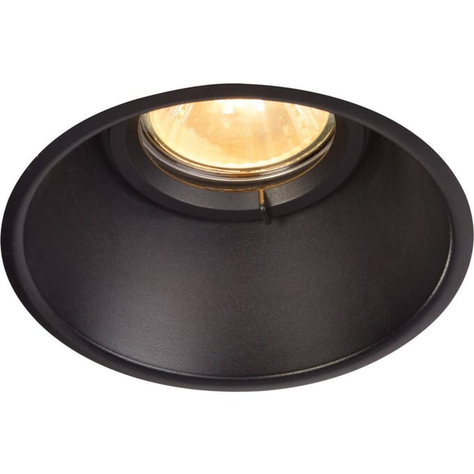 SLV Horn O inbouwlamp zwart