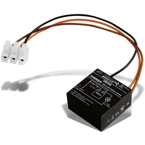 Whadda Miniatuurdimmer 40-200w 40 X 40 X 20 Mm Zwart