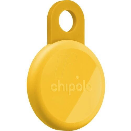 Chipolo LOOP – Bluetooth Tracker & KeyFinder – Oplaadbaar & Waterdicht - Compatibel met Apple Find My & Google Find Hub – 125 dB – Honey - 1 Pack