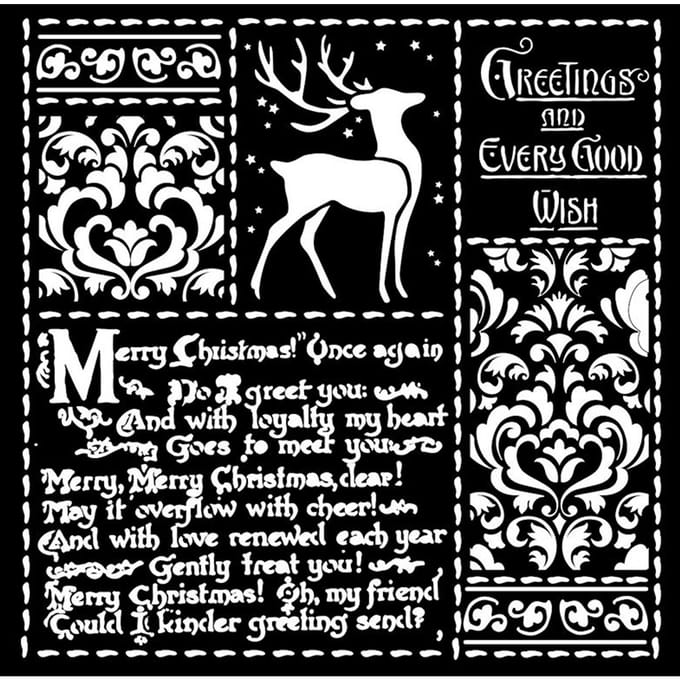 Sjabloon "Christmas Letters"