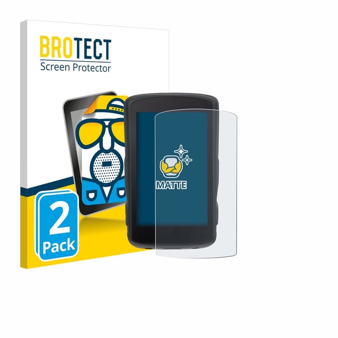 BROTECT - Screenprotector voor Hammerhead Karoo 2 - Folie Beschermfolie matte 2 Stuks