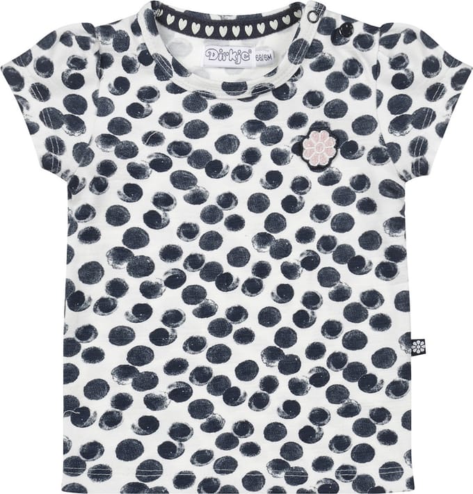 Dirkje - Meisjes Shirt - Navy - Maat 80