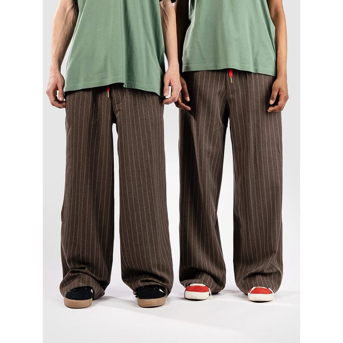 Deus Ex Machina Hear & Now Stripe Broek bruin